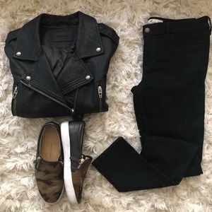 Camo Banana Republic Slip Ons